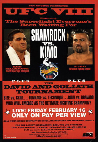 UFC 8: David vs. Goliath movie poster