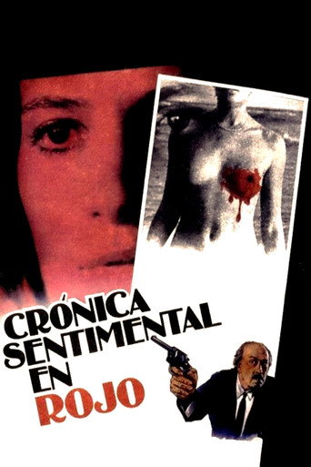 Crónica sentimental en rojo movie poster
