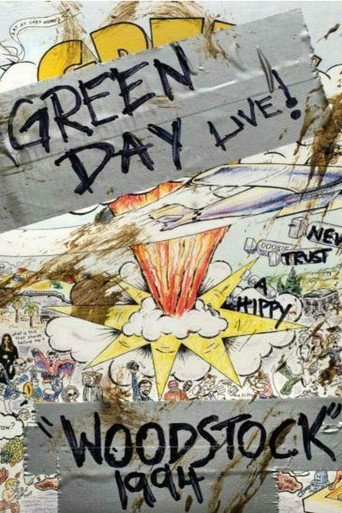 Green Day: Live from Woodstock '94 movie poster