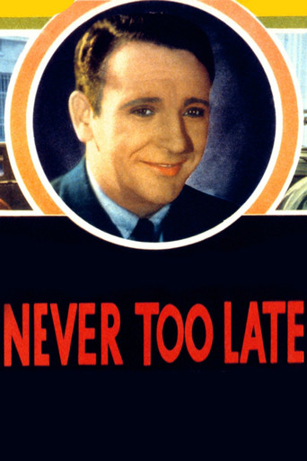 Never Too Late movie poster