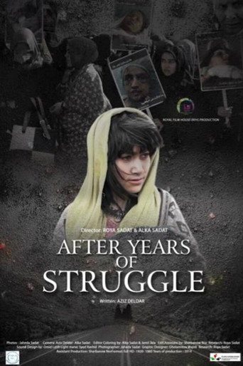 After Years of Struggle movie poster