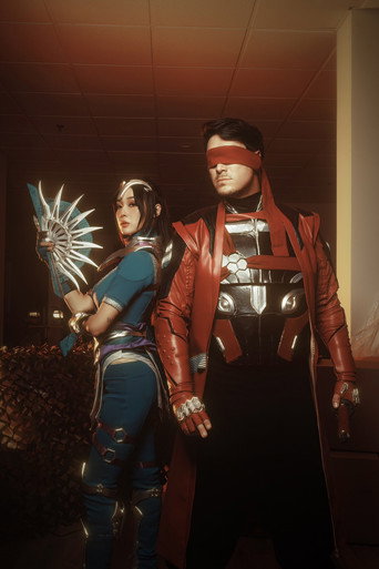 Kenshi V Kitana: Battle of The Realms movie poster