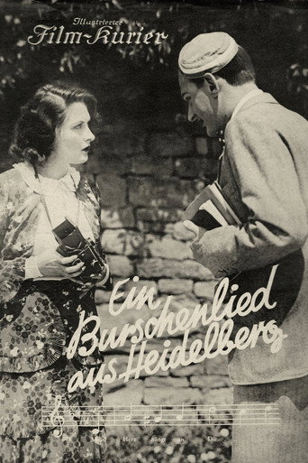 A Student's Song of Heidelberg movie poster