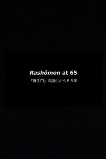 Rashômon at 65 movie poster