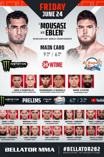Bellator 282: Mousasi vs. Eblen movie poster