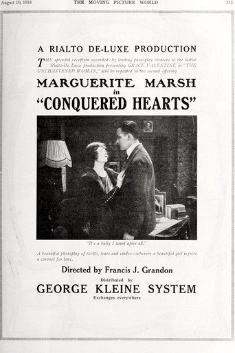 Conquered Hearts movie poster