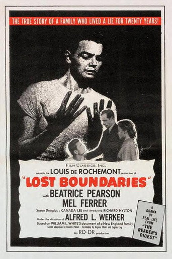 Lost Boundaries movie poster