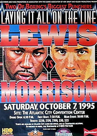 Lennox Lewis vs. Tommy Morrison movie poster