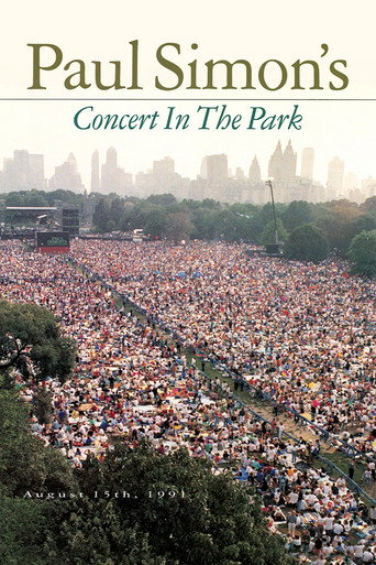 Paul Simon's Concert in the Park movie poster
