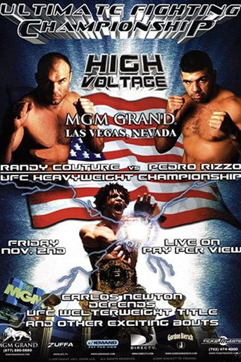 UFC 34: High Voltage movie poster