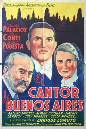 El cantor de Buenos Aires movie poster