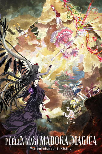 Puella Magi Madoka Magica the Movie -Walpurgisnacht: Rising- movie poster