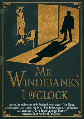 Mr Windibank's 1 o'clock movie poster