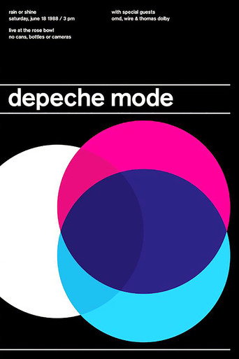Depeche Mode: Live at the Pasadena Rose Bowl movie poster