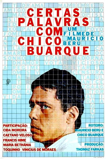 Certas Palavras com Chico Buarque movie poster