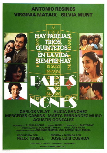 Pares y nones movie poster
