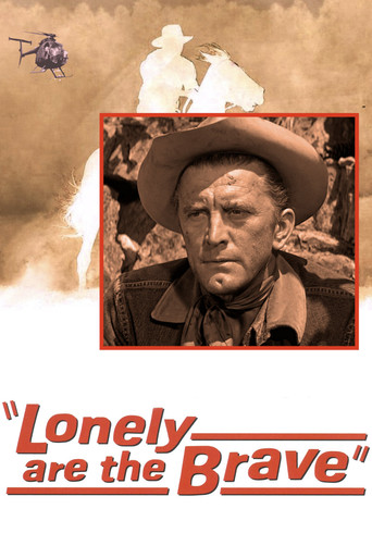 Lonely are the Brave movie poster