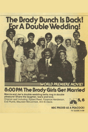 The Brady Girls Get Married movie poster