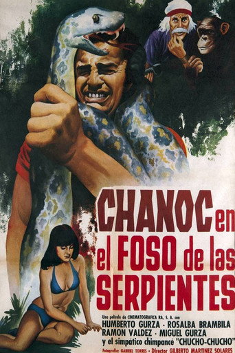 Chanoc en el foso de las serpientes movie poster