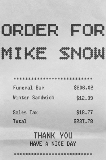 Order for Mike Snow movie poster