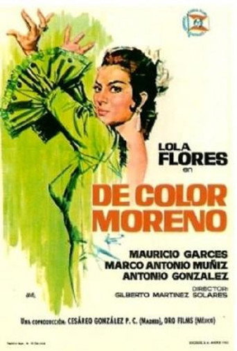De color moreno movie poster