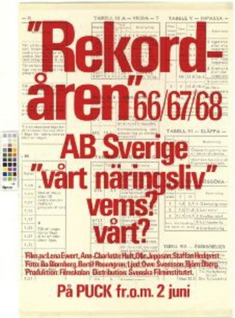 Rekordåren 66/67/68 movie poster