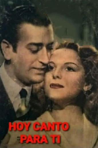 Hoy canto para ti movie poster