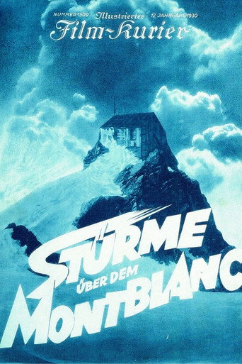 Storm Over Mont Blanc movie poster