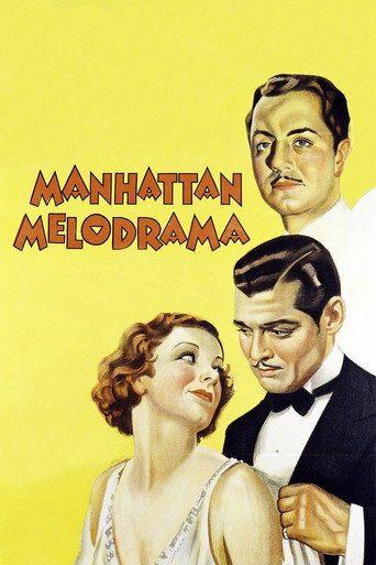 Manhattan Melodrama movie poster