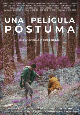 Una película póstuma movie poster