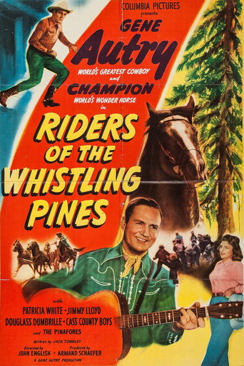 Riders of the Whistling Pines movie poster