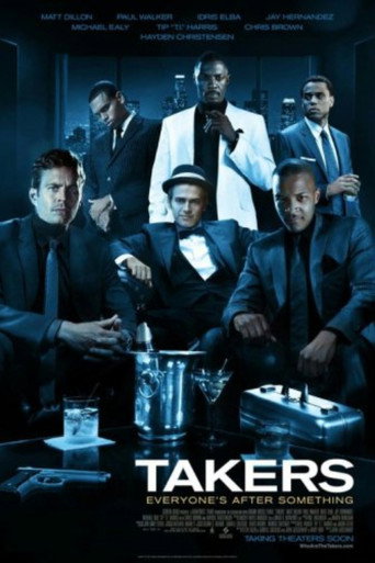 Executing the Heist: The Making of 'Takers' movie poster