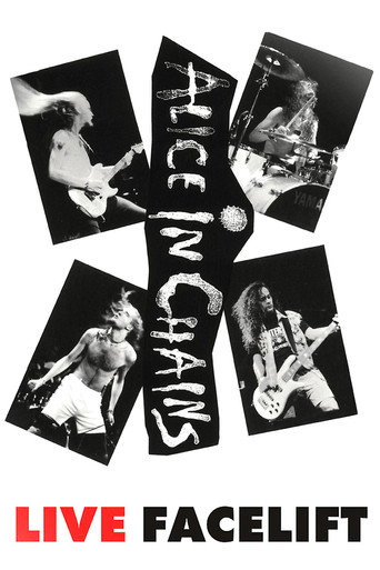 Alice in Chains: Live Facelift movie poster