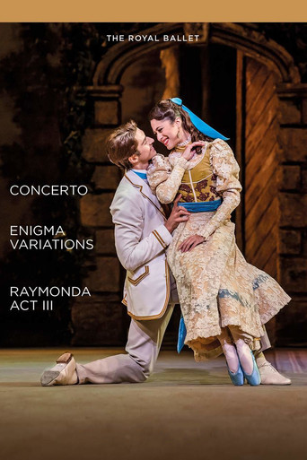 Concerto / Enigma Variations / Raymonda Act III (Royal Ballet) movie poster