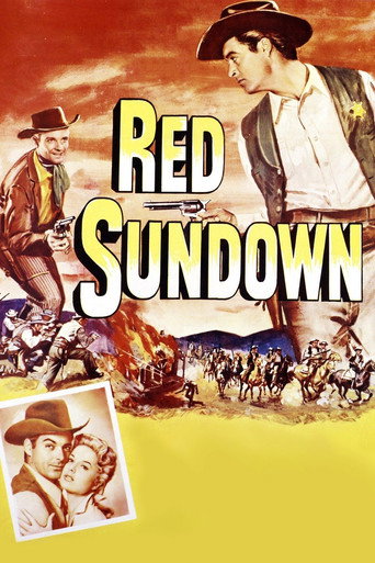 Red Sundown movie poster