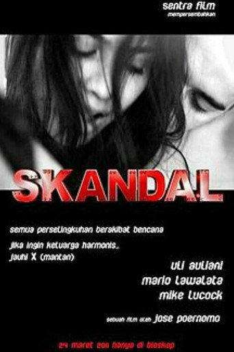 Scandal movie poster