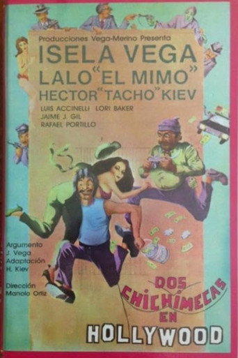 Dos Chichimecas en Hollywood movie poster