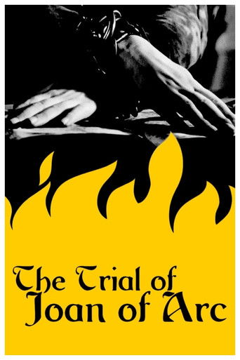 The Trial of Joan of Arc movie poster