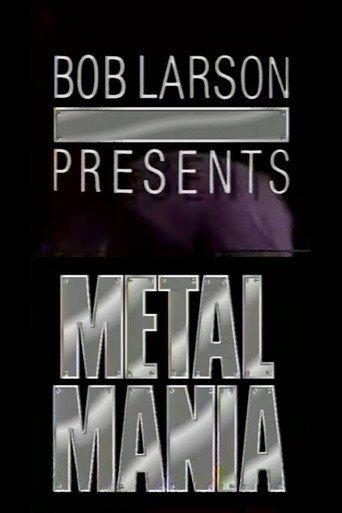 Metal Mania movie poster