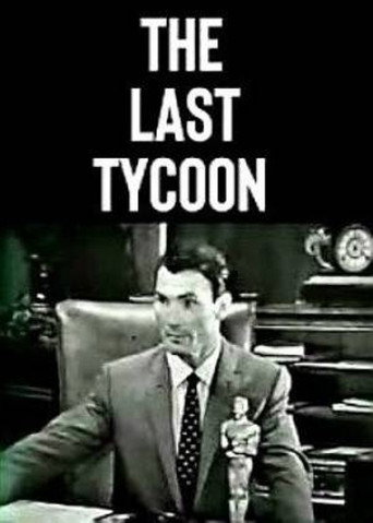 The Last Tycoon movie poster