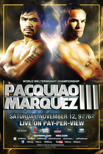 Manny Pacquiao vs. Juan Manuel Marquez III movie poster