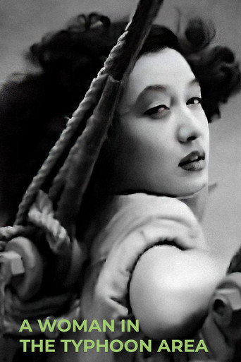 A Woman in the Typhoon Area movie poster