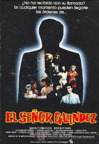 El señor Galíndez movie poster