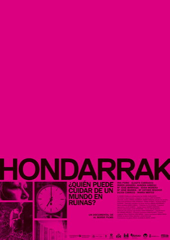 Hondarrak movie poster