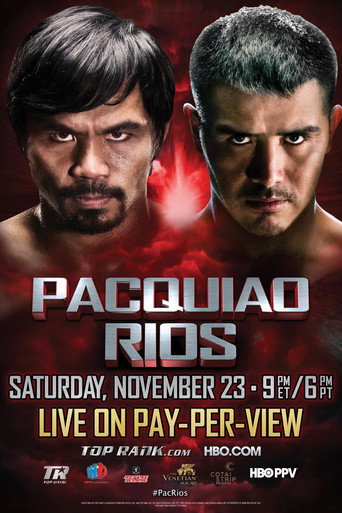 Manny Pacquiao vs. Brandon Ríos movie poster