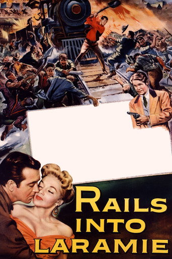 Rails Into Laramie movie poster