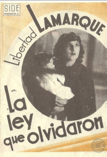 La ley que olvidaron movie poster