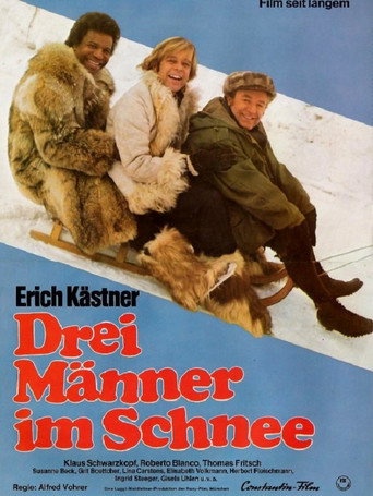 Drei Männer im Schnee movie poster