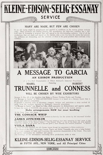 A Message to Garcia movie poster
