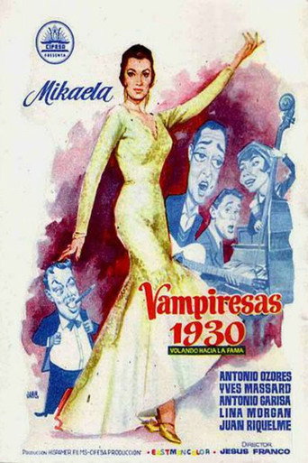Vampiresas 1930 movie poster